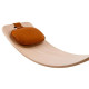 Curve Lab Ξύλινη Σανίδα Ισορροπίας Perfect Arc Felt (Light Brown Felt) + Light Brown Felt Μαξιλαράκι