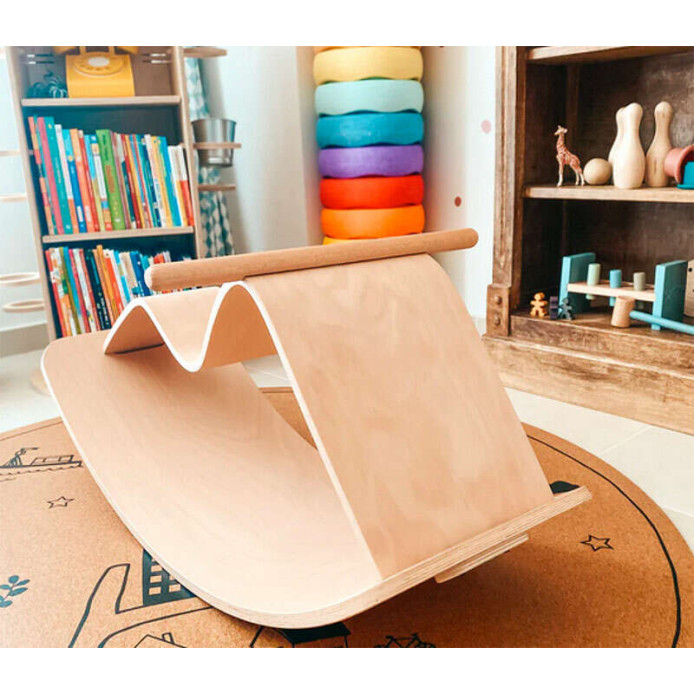 Curve Lab Ξύλινο ​​​​​​​Rocking Horse & Perfect Arc Σανίδα Ισορροπίας
