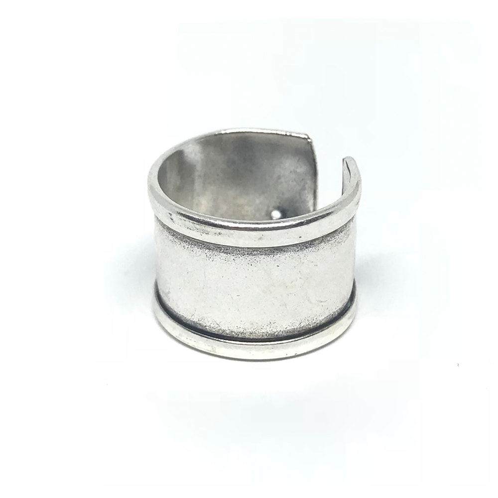 Δαχτυλίδι minimal 10mm silver
