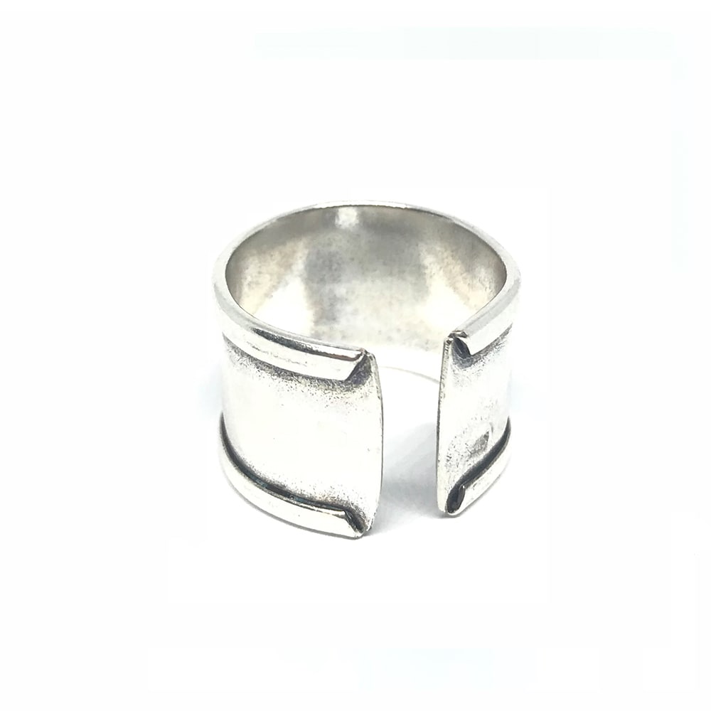 Δαχτυλίδι minimal 10mm silver