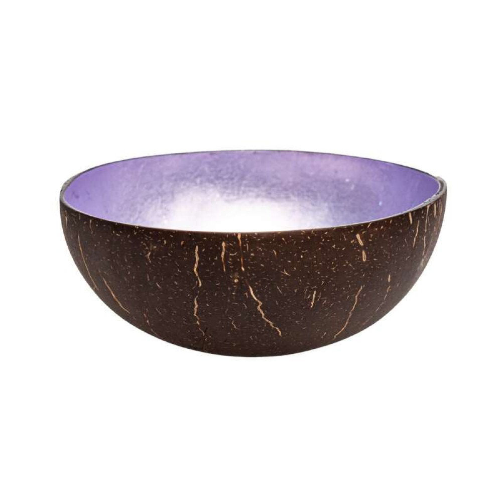 Deco Coconut Bowl Shiny Lilac (DCB108)