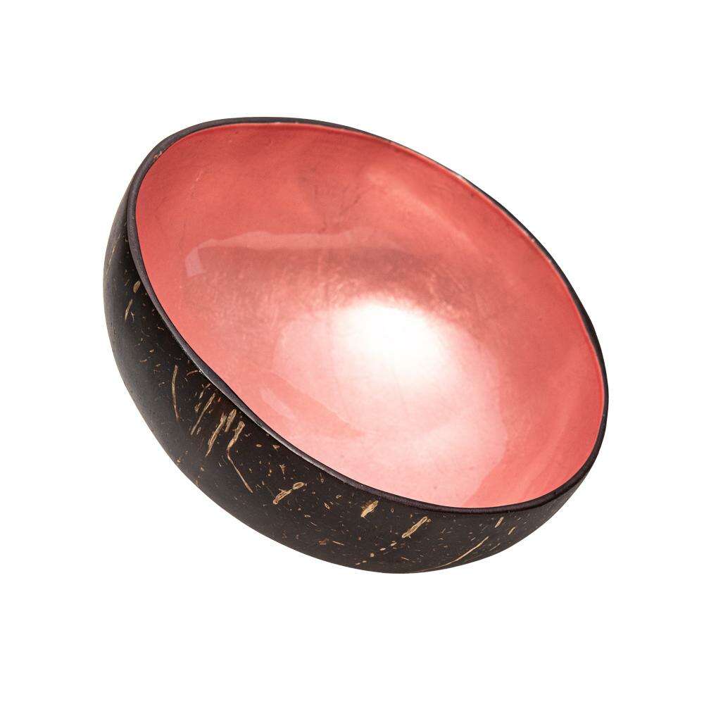 Deco Coconut Bowl Shiny Pink (DCB107)