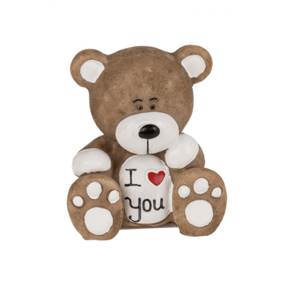 Διακοσμητικό Αρκουδάκι I Love You (6 x 5.5 cm)
