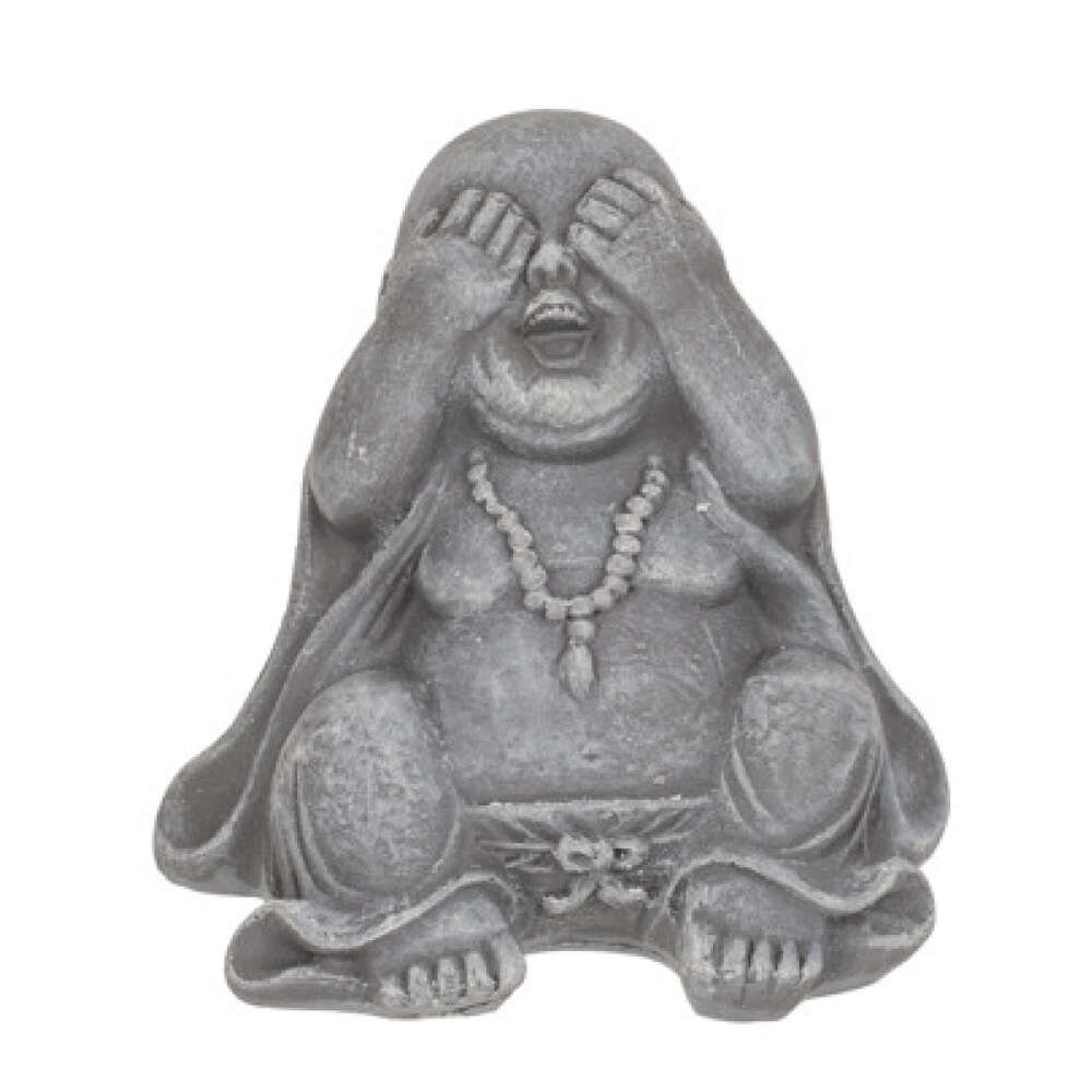 Διακοσμητικός Βούδας Πολυρητίνης See No Evil (8 x 7, 5 cm)