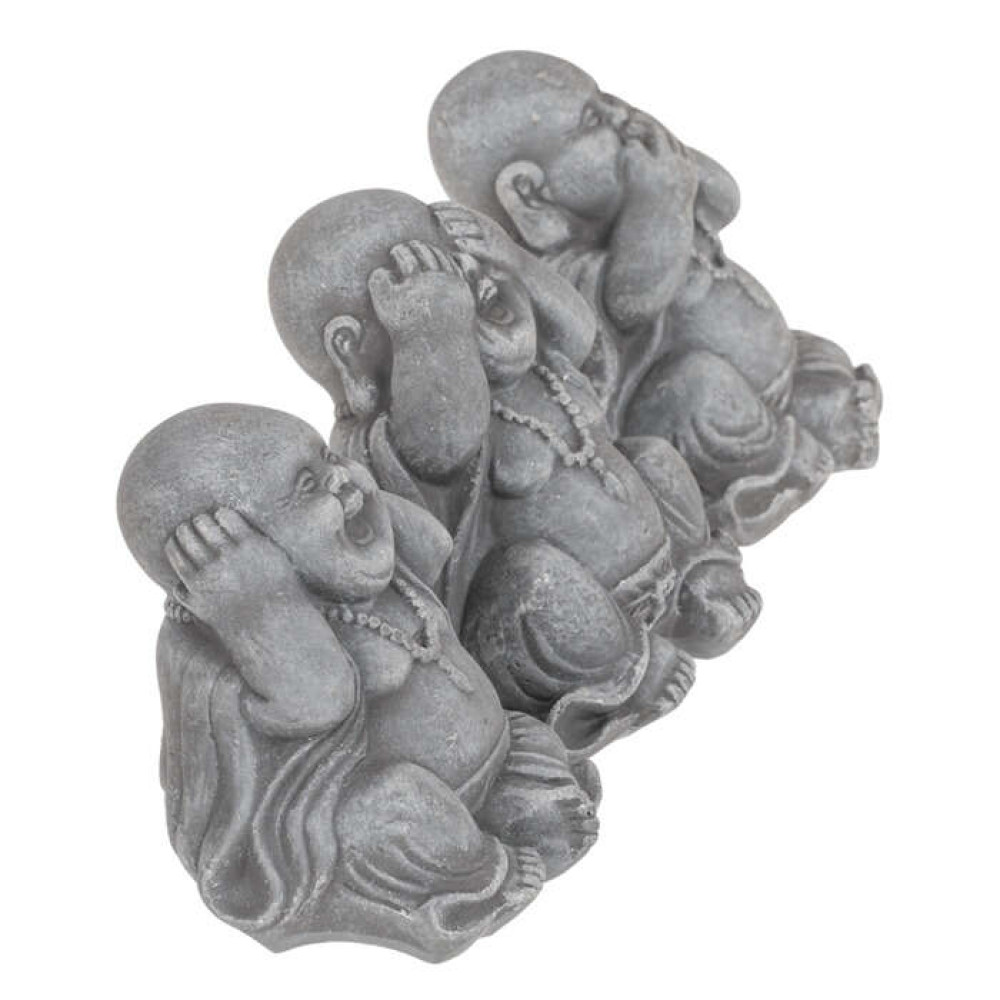 Διακοσμητικός Βούδας Πολυρητίνης See No Evil (8 x 7, 5 cm)