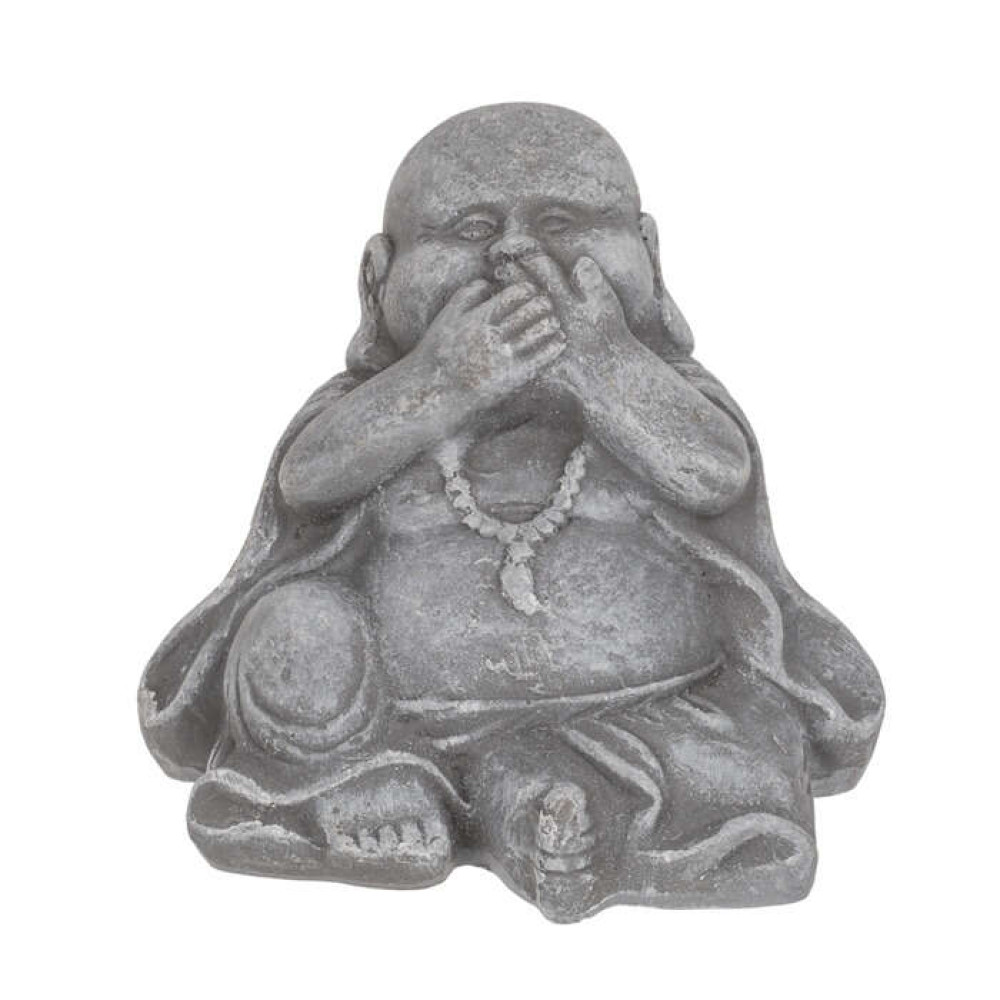 Διακοσμητικός Βούδας Πολυρητίνης Speak No Evil (8 x 7, 5 cm)