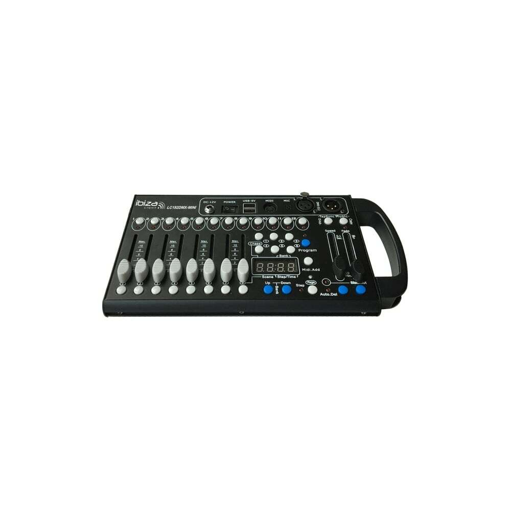 DMX CONTROLLER 192-CHANNEL - ibiza Light LC192DMX-MINI