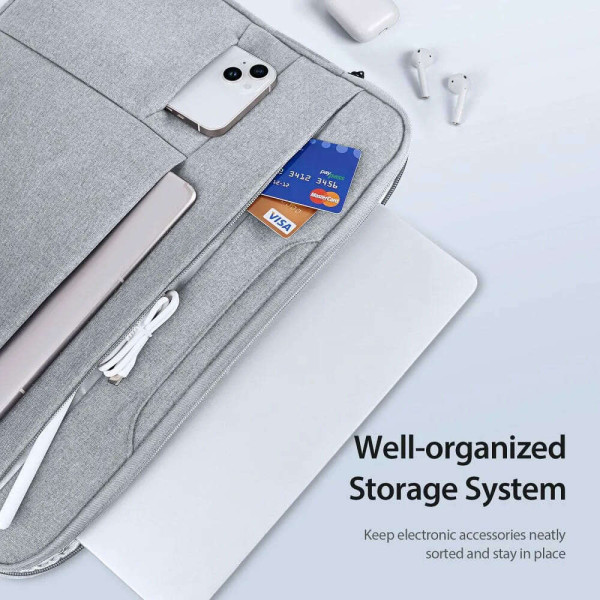 Dux Ducis LBTC Θήκη τσάντα για Laptop 15.5" -16" (Light Grey)