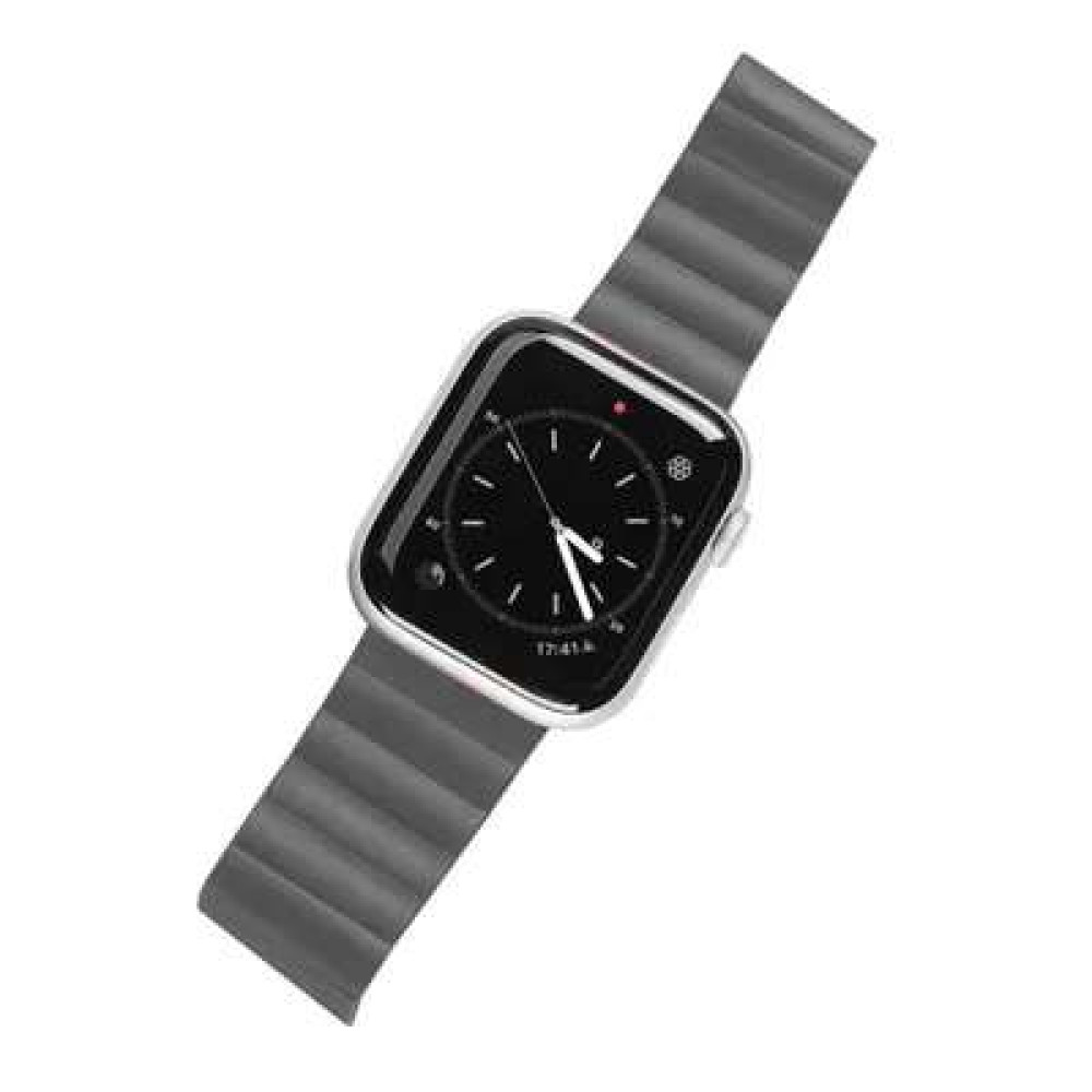 Dux Ducis Μαγνητικό Λουράκι Σιλικόνης για Apple Watch Ultra 49 MM (Γκρι)