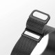 Dux Ducis Milanese Magnetic Strap λουράκι από Ανοξείδωτο Ατσάλι για Apple Watch 42/44/45/49mm (Black)