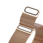 Dux Ducis Milanese Magnetic Strap λουράκι από Ανοξείδωτο Ατσάλι για Apple Watch 42/44/45mm (Gold)