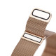 Dux Ducis Milanese Magnetic Strap λουράκι από Ανοξείδωτο Ατσάλι για Apple Watch 42/44/45mm (Gold)