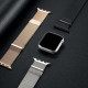 Dux Ducis Milanese Magnetic Strap λουράκι από Ανοξείδωτο Ατσάλι για Apple Watch 42/44/45mm (Gold)