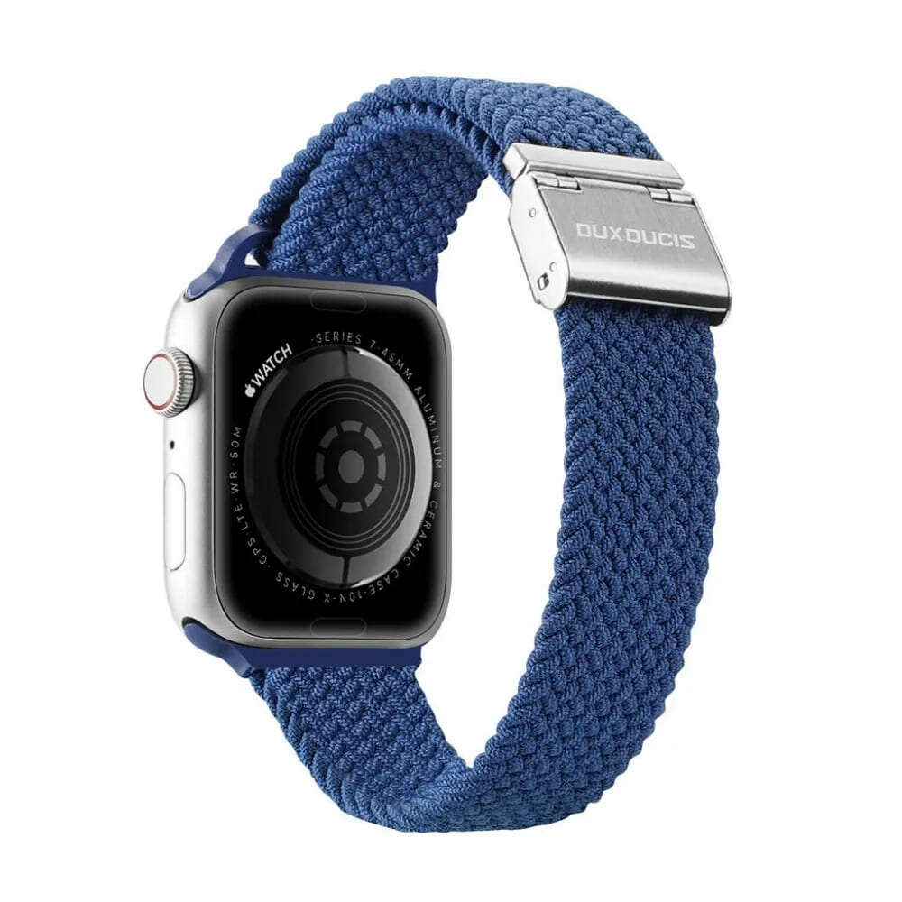 Dux Ducis Braided Strap Mixture II λουράκι υφασμάτινο για Apple Watch 38/40/41mm (Blue)