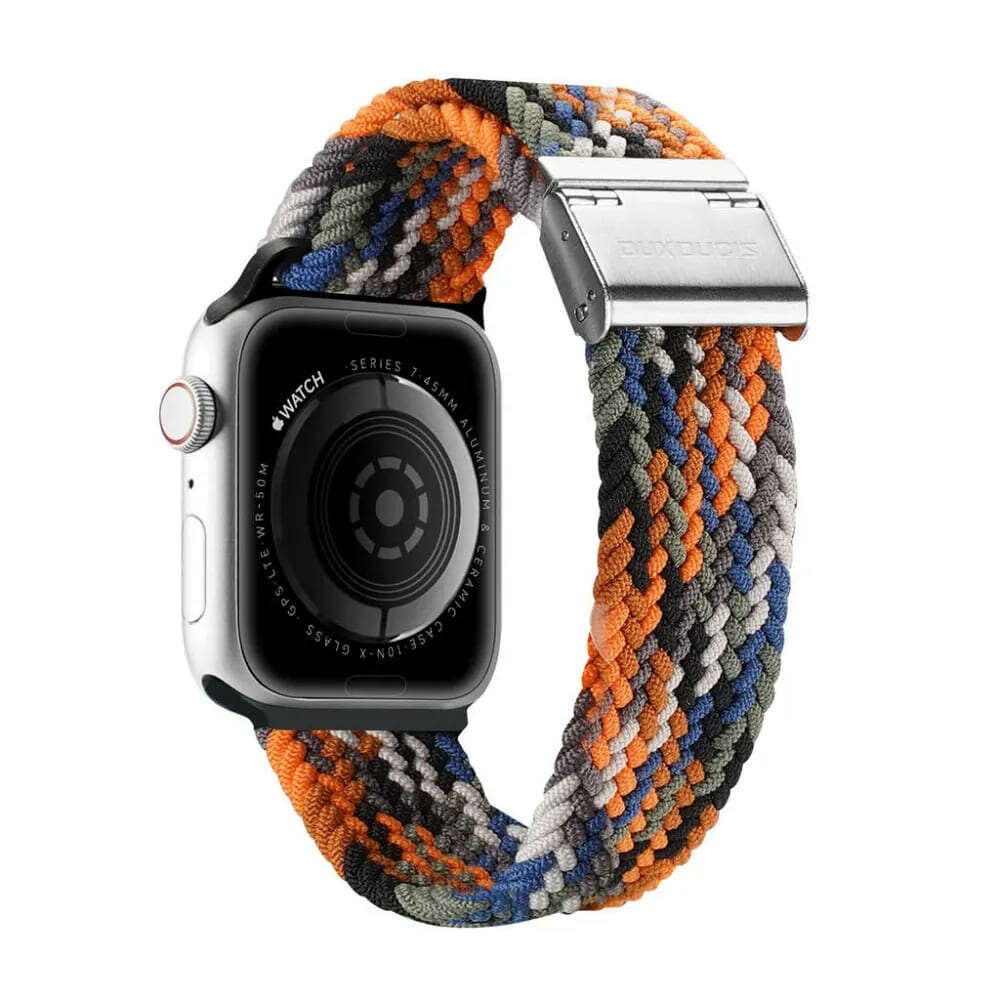 Dux Ducis Braided Strap Mixture II λουράκι υφασμάτινο για Apple Watch 38/40/41mm (Camo)