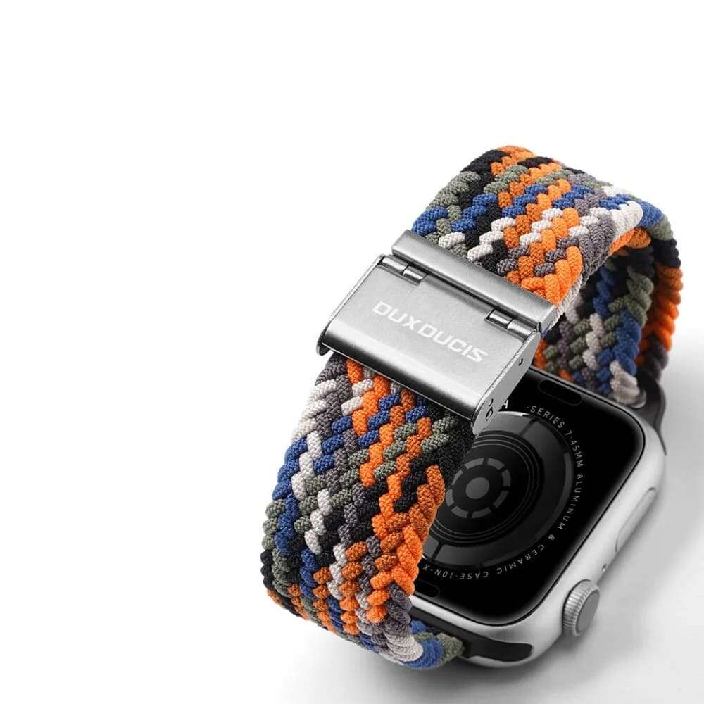 Dux Ducis Braided Strap Mixture II λουράκι υφασμάτινο για Apple Watch 38/40/41mm (Camo)