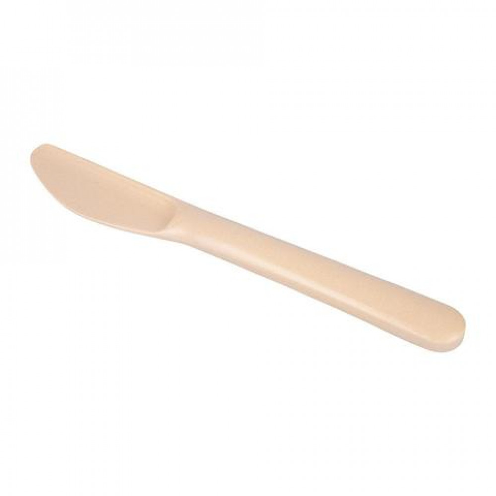 EKOBO Bamboo σετ κουτάλι-μαχαίρι-πηρούνι Blush (ροζ)