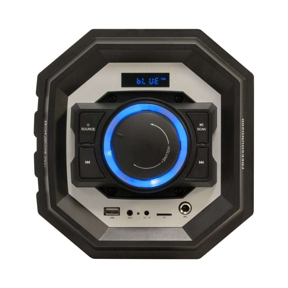 Ενεργό ηχείο με φωτιζόμενα woofer,Bluetooth - ibiza Sound - FREESOUND200