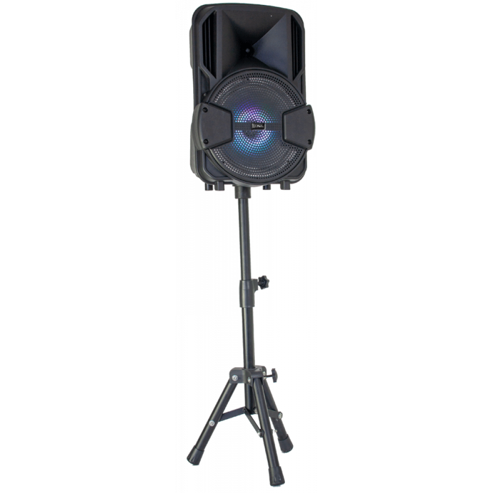 Ενεργό Ηχείο με Βάση και Μικρόφωνο 8"/20cm LED-ILLUMINATED - Party Light & Sound - PARTY-MOBILE8-SET