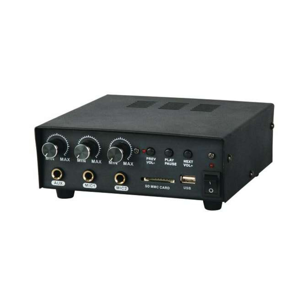 Ενισχυτής L-Frank Audio PAA30USB 12V 30W RMS (Μαύρο)