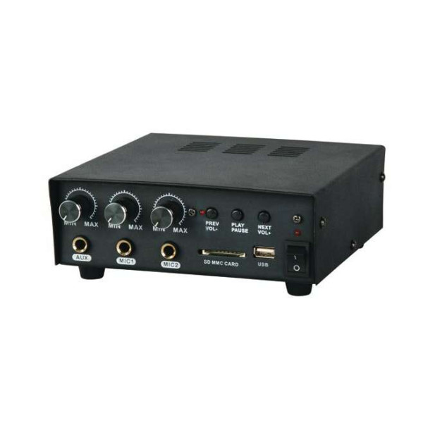 Ενισχυτής L-Frank Audio PAA30USB 12V 30W RMS (Μαύρο)