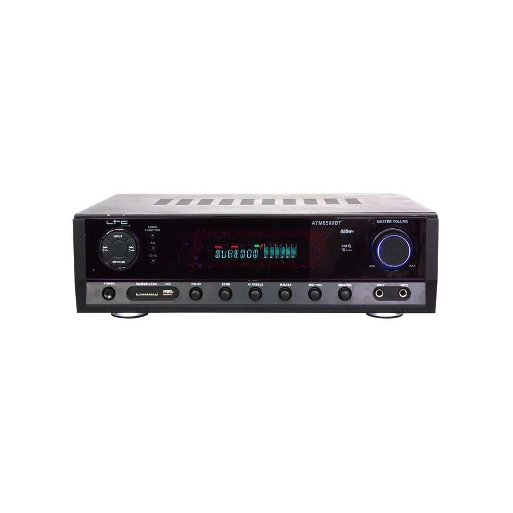 Ενισχυτής Hi-Fi KARAOKE με Ραδιόφωνο FM και Bluetooth - LTC Audio ATM6500BT