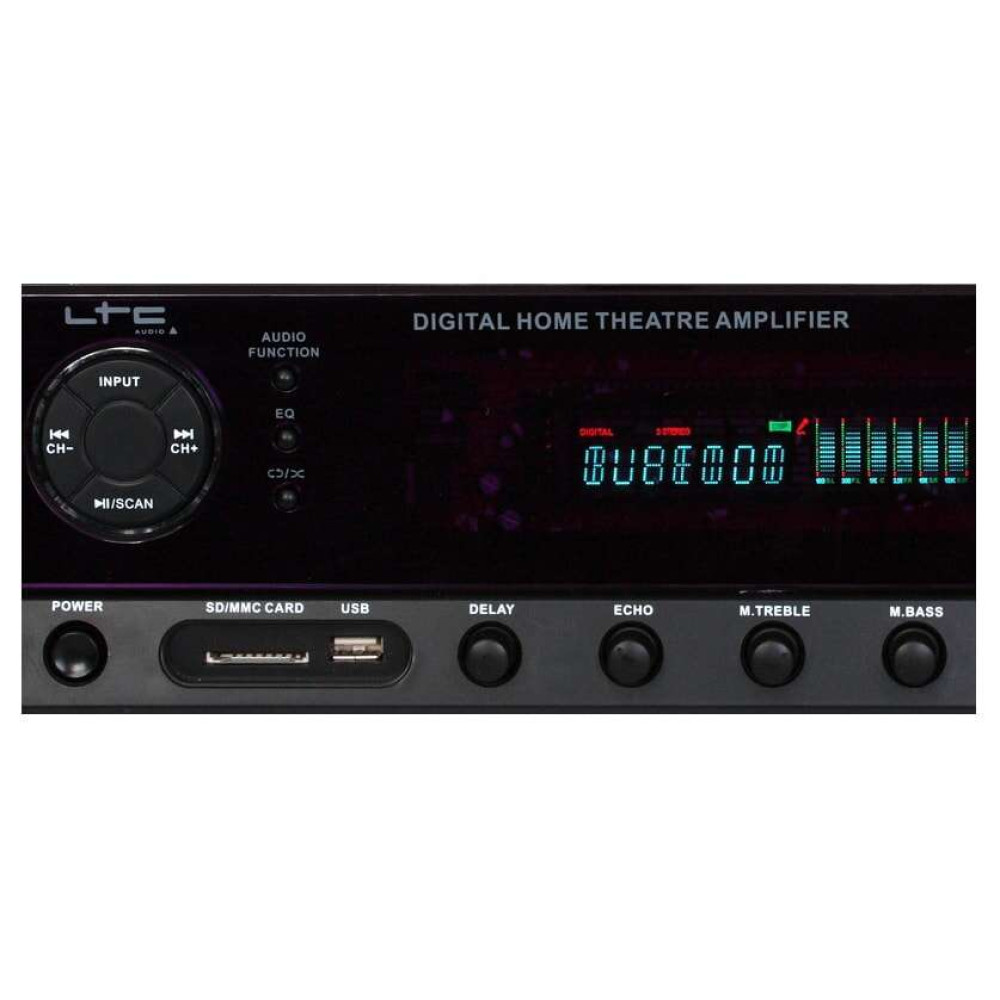 Ενισχυτής Hi-Fi KARAOKE με Ραδιόφωνο FM και Bluetooth - LTC Audio ATM6500BT