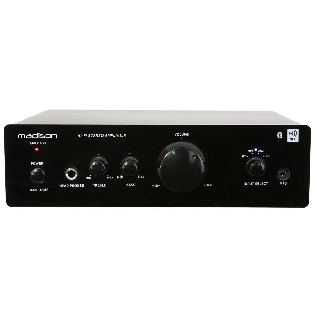 Ενισχυτής Hi-Fi Stereo με Bluetooth και NFC 2x50W - MADISON MAD1000