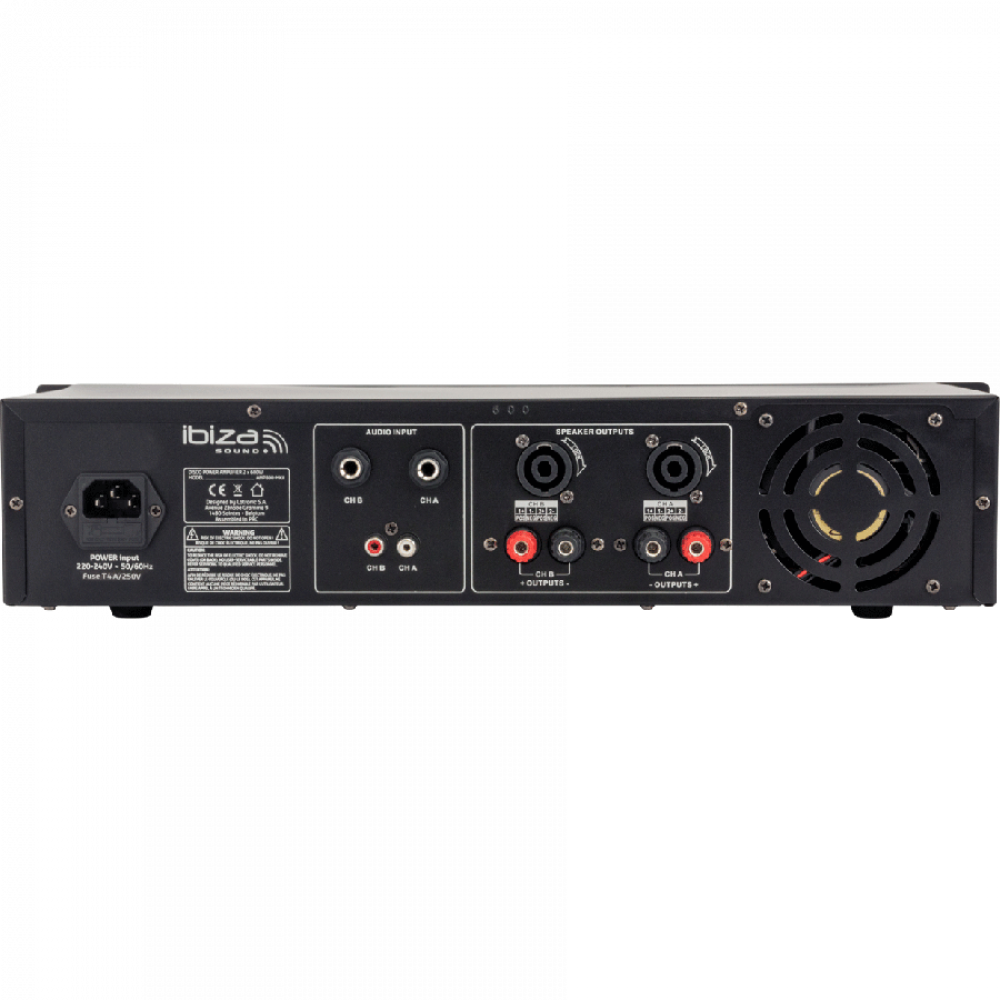 Ενισχυτής PA ibiza Sound AMP300-MKII 2x240W
