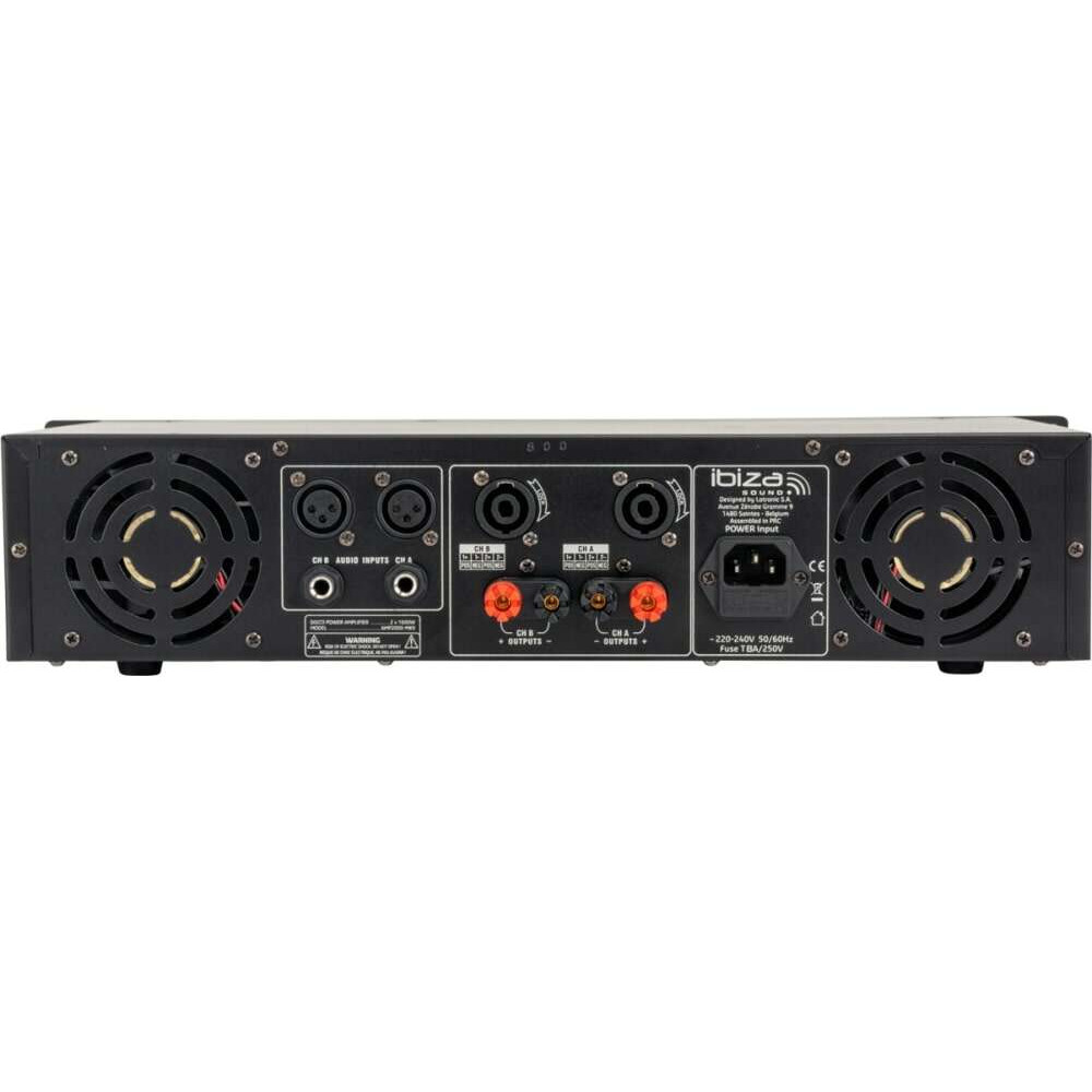 Ενισχυτής PA 2Χ1500W - ibiza Sound AMP2000-MKII