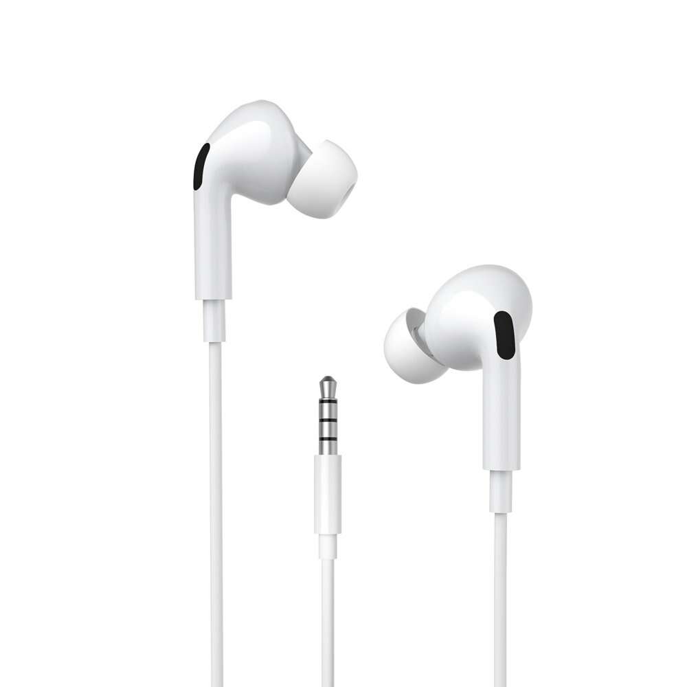 Ενσύρματα Ακουστικά WK Design Y31 Earphones 3.5mm mini jack (Λευκό)