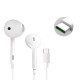 Ενσύρματα Ακουστικά OPPO Earphones Type-C (Λευκό)