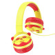 Hoco W31 Ενσύρματα Παιδικά Ακουστικά On Ear (Κίτρινο)