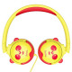 Hoco W31 Ενσύρματα Παιδικά Ακουστικά On Ear (Κίτρινο)