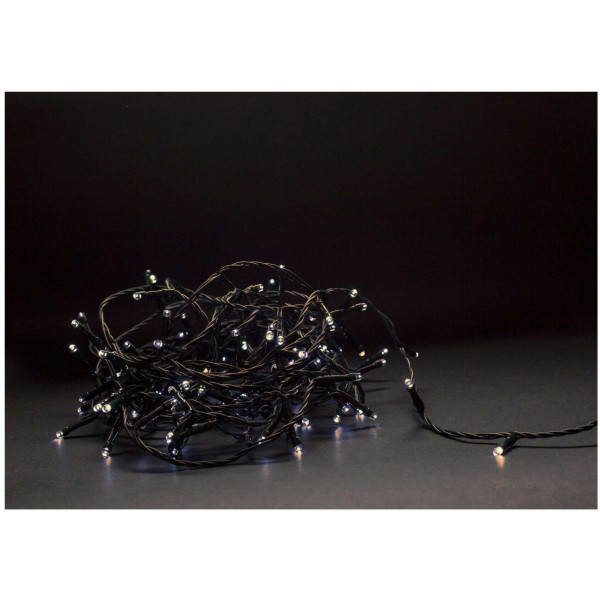 Entac Χριστουγεννιάτικα Λαμπάκια IP44 120 LED Θερμό 9m Με Τηλεχειριστήριο