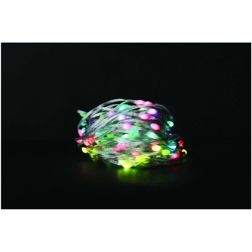 Entac Χριστουγεννιάτικα Λαμπάκια IP44 200 LED Σύρμα Πολύχρωμα Tuya APP 20m