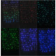 Entac Χριστουγεννιάτικα Κουρτίνα IP44 144 LED RGB με Τηλεκοντρόλ 1x1.5m