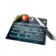 Επιφάνεια κοπής από γυαλί Chopping clapboard