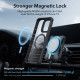 ESR Armor Tough Kickstand Halolock MagSafe Θήκη Backcover για Apple iPhone 15 Pro Max (Clear-Black)