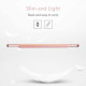 ESR Ascend Trifold Θήκη και Tempered Glass με Υποδοχή Apple Pencil για Apple iPad Pro 11" 2021 (Ροζ Χρυσό)