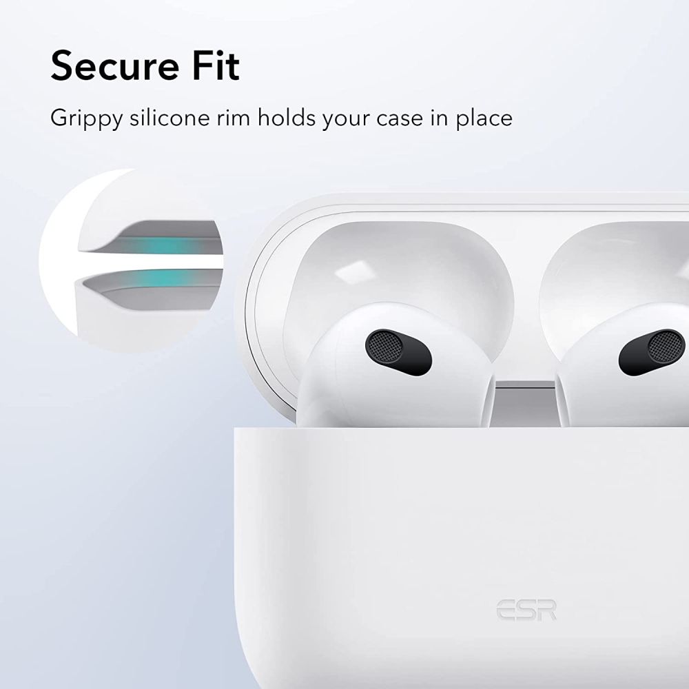 ESR Bounce θήκη σιλικόνης για Apple AirPods 3 (Λευκό)