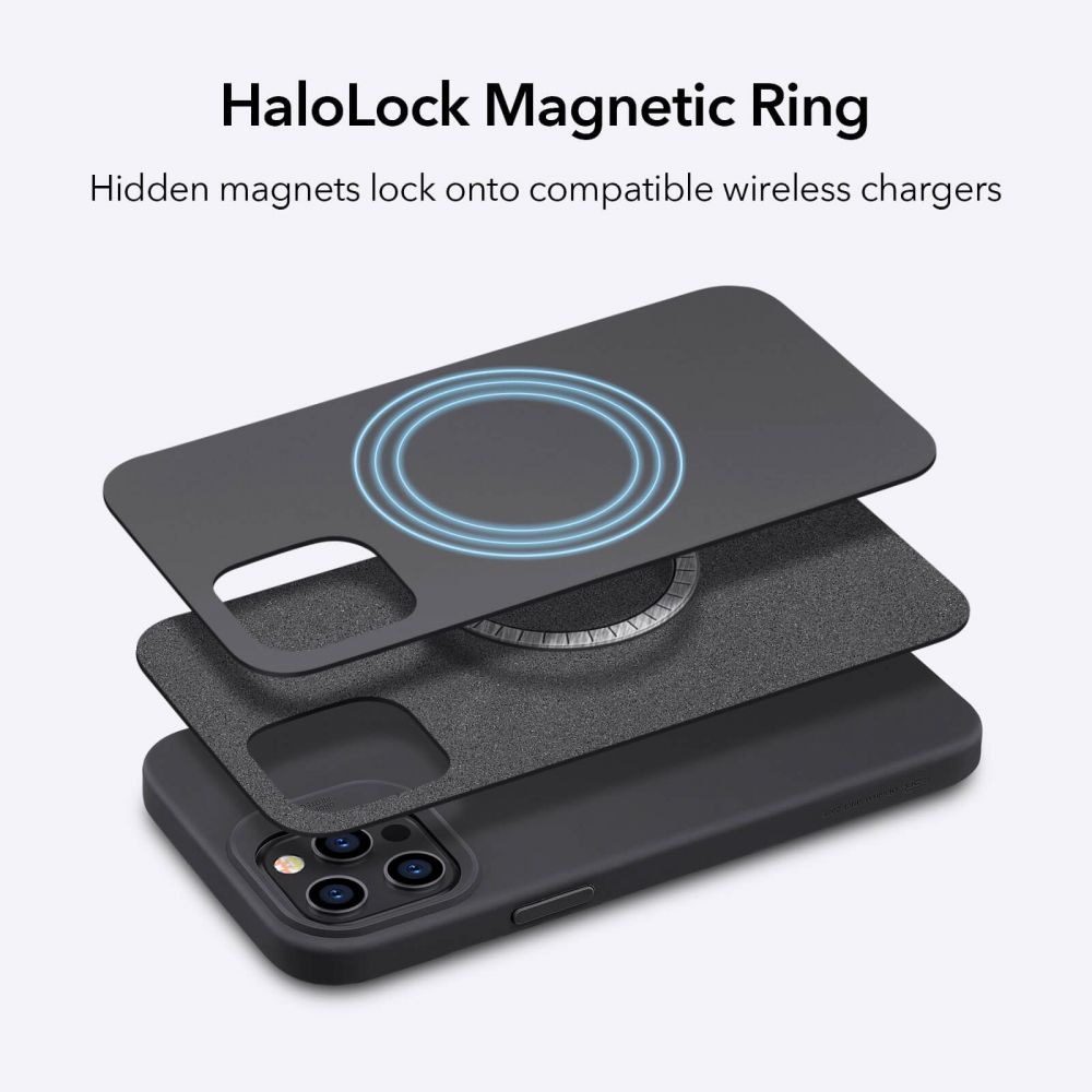 ESR Cloud Halolock Magsafe θήκη για Apple iPhone 12 Pro Max (Μαύρο)