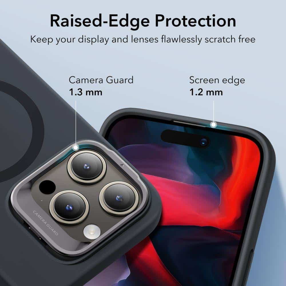 ESR Cloud Kickstand Halolock MagSafe Θήκη Backcover για Apple iPhone 15 Pro (Black)