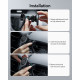 ESR Halolock MagSafe Μαγνητική Βάση Αυτοκινήτου για Αεραγωγό (Metallic Grey)
