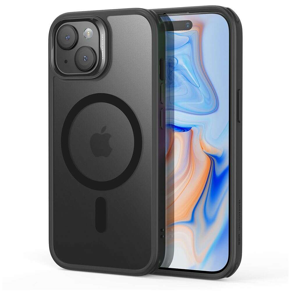 ESR Hybrid Halolock Θήκη Backcover για Apple iPhone 15 (Frosted Black)