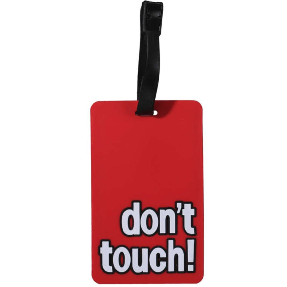 Ετικέτα Αποσκευών Ταξιδίου Fancy Collection 11 cm x 7 cm - Don't Touch!