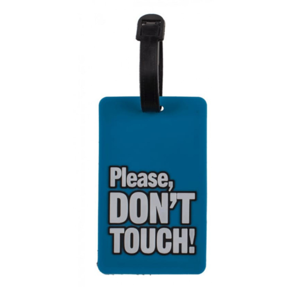 Ετικέτα Αποσκευών Ταξιδίου Fancy Collection 11 cm x 7 cm - Please Don't Touch!