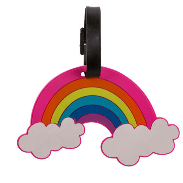 Ετικέτα Αποσκευών Ταξιδίου Fancy Collection 11 cm - Rainbow