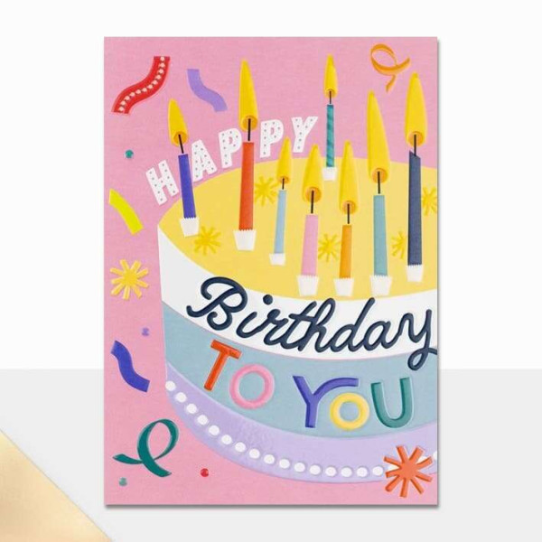 Ευχετήρια Κάρτα Γεννεθλίων Laura Happy Birthday (13.5 x 16.4cm)