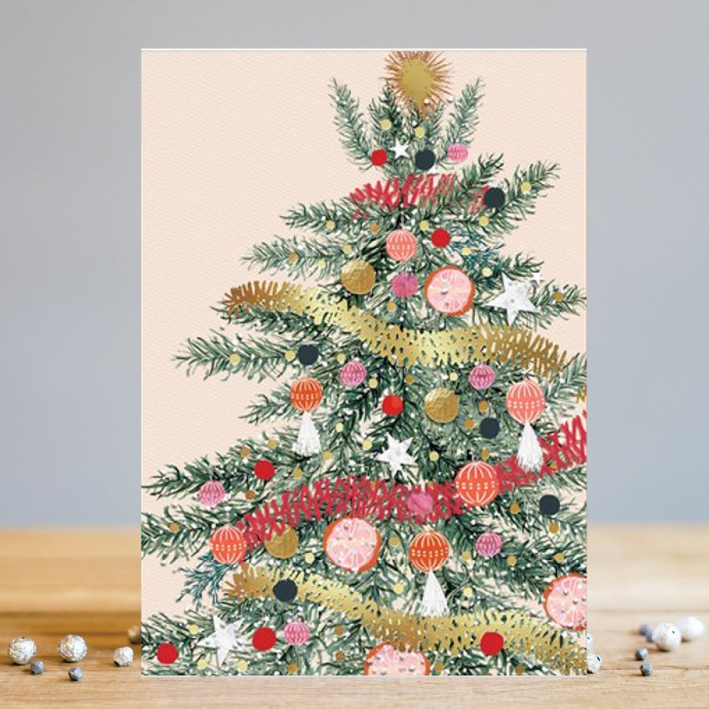 Ευχετήρια Κάρτα Χριστουγέννιάτικο Δέντρο 17 x 12cm